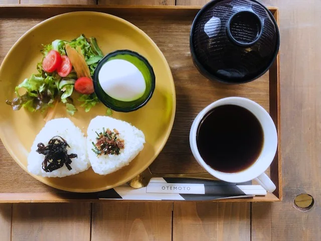 地元米の朝ごはん